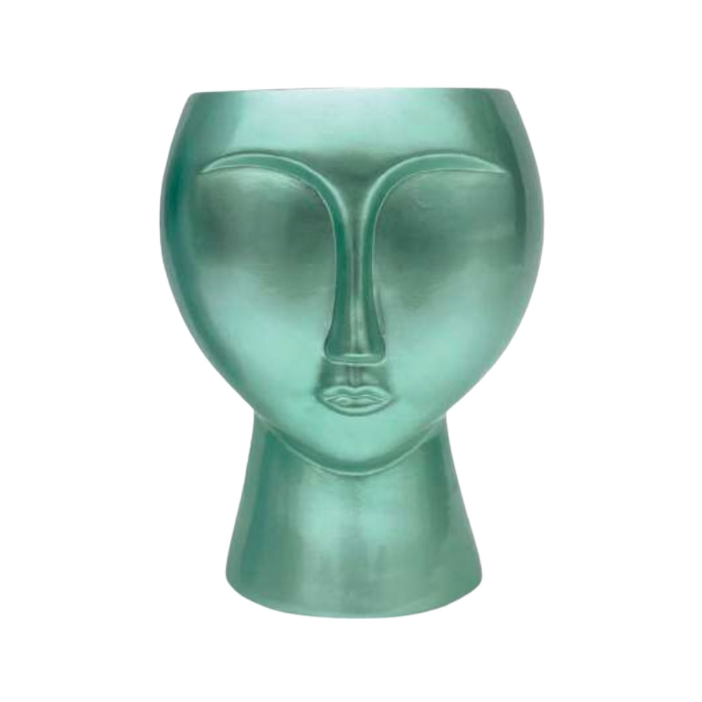 Vaso scultura Green Turquoise